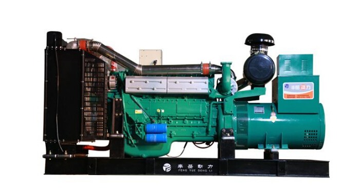 乌拉特后上柴500kw大型柴油发电机组