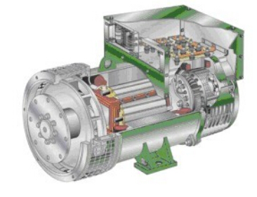 乌拉特后发电机内部结构图